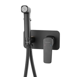 Гигиенический душ со смесителем Shevanik S9905H чёрный